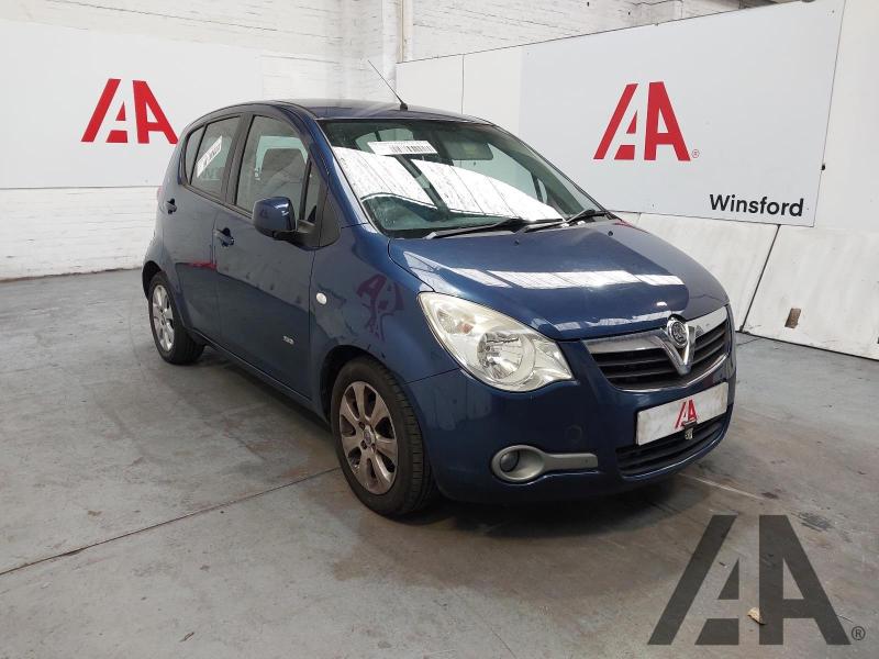 2008 VAUXHALL AGILA DESIGN 1242cc PETROL MANUAL 5 Speed 5 DOOR HATCHBACK