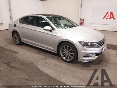 Image of 2017 VOLKSWAGEN PASSAT R LINE TDI BLUEMOTION TECHNOLO 1968cc TURBO DIESEL MANUAL 6 Speed 4 DOOR SALOON