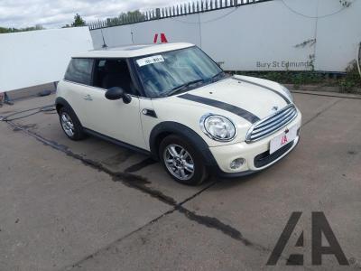 Image of 2012 MINI HATCH ONE D 1598cc TURBO DIESEL MANUAL 6 Speed 3 DOOR HATCHBACK