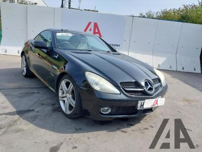 Image of 2009 MERCEDES SLK SLK200 KOMPRESSOR 1796cc SUPER PETROL AUTOMATIC 7 Speed 2 DOOR CONVERTIBLE