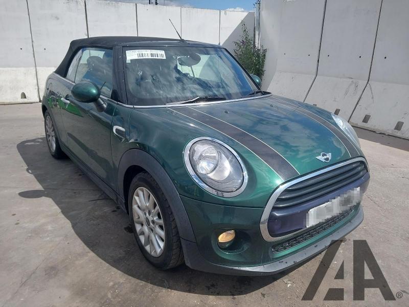 2016 MINI CONVERTIBLE COOPER 1499cc TURBO PETROL MANUAL 6 Speed 2 DOOR CONVERTIBLE