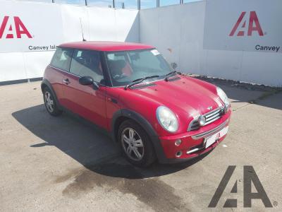 Image of 2006 MINI HATCH COOPER 1598cc PETROL MANUAL 5 Speed 3 DOOR HATCHBACK