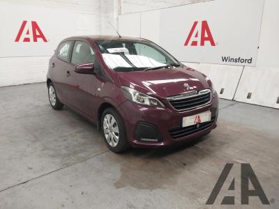 Image of 2016 PEUGEOT 108 ACTIVE 998cc PETROL MANUAL 5 Speed 5 DOOR HATCHBACK