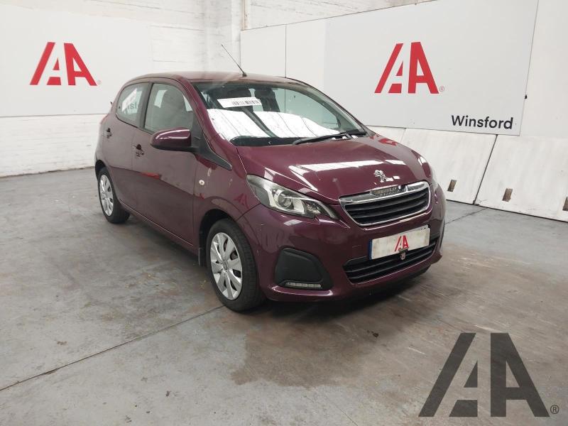2016 PEUGEOT 108 ACTIVE 998cc PETROL MANUAL 5 Speed 5 DOOR HATCHBACK