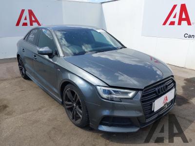 Image of 2017 AUDI A3 TFSI S LINE 1395cc TURBO PETROL SEMI AUTO 7 Speed 4 DOOR SALOON