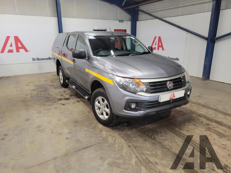 2017 FIAT FULLBACK SX DCB 2442cc TURBO DIESEL MANUAL PICK UP