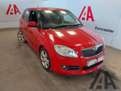 Image of 2009 SKODA FABIA SPORT TDI 1422cc TURBO DIESEL MANUAL 5 Speed 5 DOOR HATCHBACK