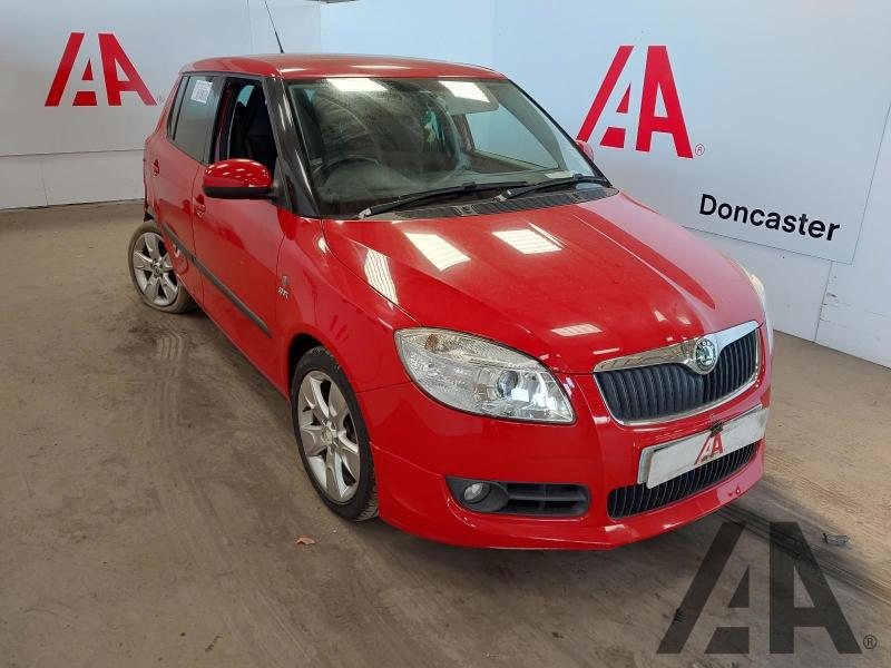 2009 SKODA FABIA SPORT TDI 1422cc TURBO DIESEL MANUAL 5 Speed 5 DOOR HATCHBACK