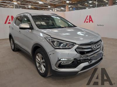 Image of 2018 HYUNDAI SANTA FE CRDI PREMIUM BLUE DRIVE 2199cc TURBO DIESEL AUTOMATIC 6 Speed 5 DOOR ESTATE
