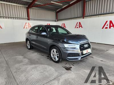 Image of 2018 AUDI Q3 TDI QUATTRO S LINE EDITION 1968cc TURBO DIESEL MANUAL 5 DOOR ESTATE