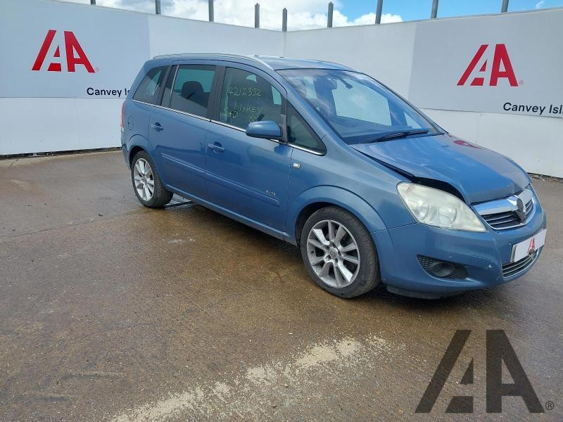 2008 VAUXHALL ZAFIRA ELITE CDTI 1910cc TURBO DIESEL MANUAL 6 Speed 5 DOOR MPV