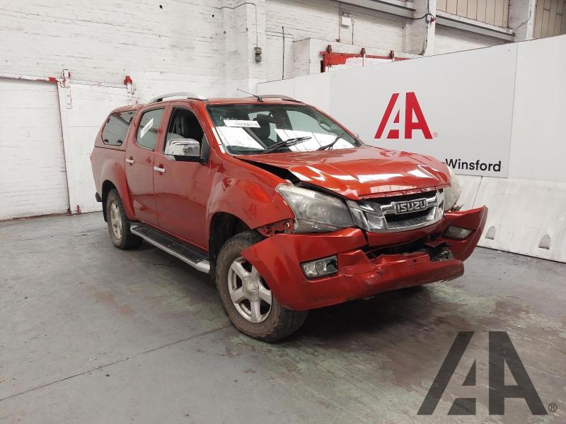 2017 ISUZU D-MAX TD UTAH DCB 2499cc TURBO DIESEL MANUAL 4 DOOR PICK UP