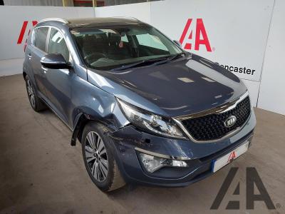 Image of 2015 KIA SPORTAGE CRDI 3 SAT NAV ISG 1685cc TURBO DIESEL MANUAL 6 Speed 5 DOOR ESTATE