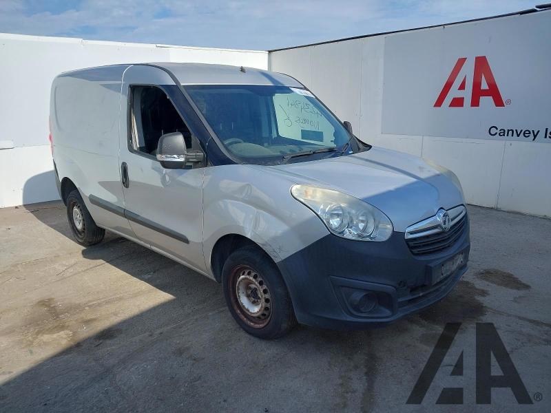 2017 VAUXHALL COMBO 2000 L1H1 CDTI S/S ECOFLEX 1248cc TURBO DIESEL MANUAL 5 Speed PANEL VAN