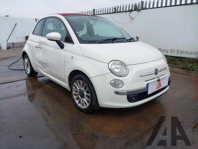 Image of 2011 FIAT 500 C LOUNGE 1242cc PETROL MANUAL 3 DOOR CONVERTIBLE