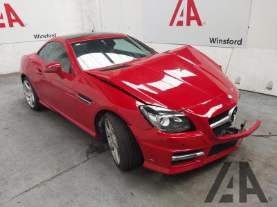 Image of 2014 MERCEDES SLK SLK250 CDI BLUEEFFICIENCY AMG 2143cc TURBO DIESEL AUTOMATIC 7 Speed 2 DOOR CONVERTIBLE