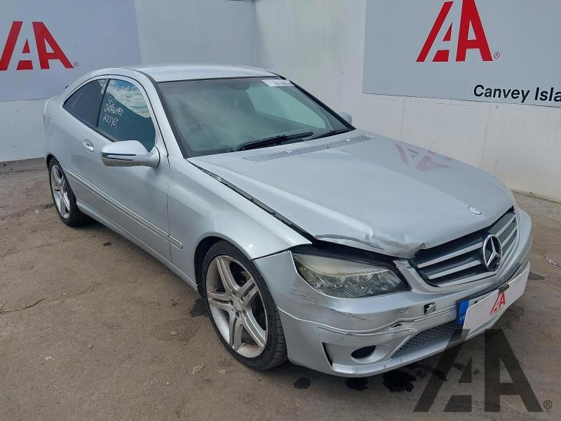 2009 MERCEDES CLC-CLASS CLC180 KOMPRESSOR SPORT 1796cc SUPER PETROL AUTOMATIC 6 Speed 3 DOOR COUPE