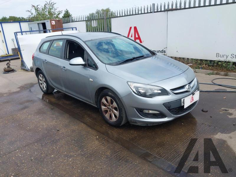 2014 VAUXHALL ASTRA DESIGN CDTI ECOFLEX S/S 1248cc TURBO DIESEL MANUAL 5 Speed 5 DOOR ESTATE