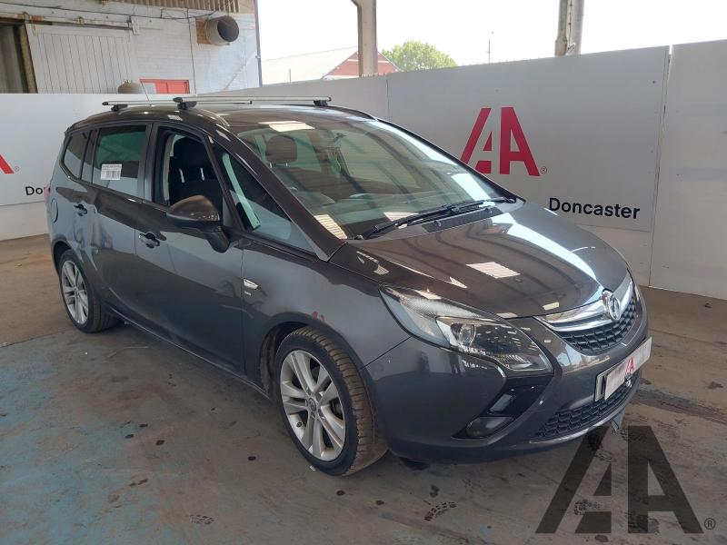 2014 VAUXHALL ZAFIRA TOURER SRI CDTI 1956cc TURBO DIESEL MANUAL 6 Speed 5 DOOR MPV