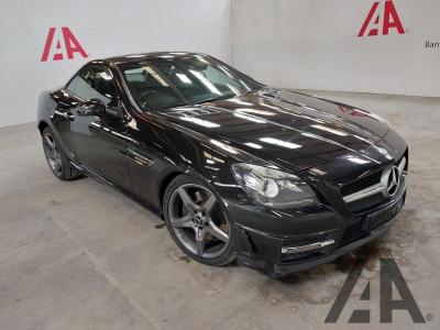 Image of 2014 MERCEDES SLK SLK250 CDI BLUEEFFICIENCY AMG 2143cc TURBO DIESEL AUTOMATIC 7 Speed 2 DOOR CONVERTIBLE