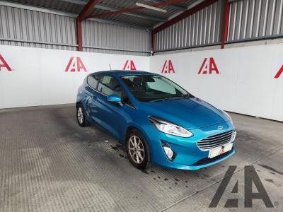 Image of 2018 FORD FIESTA ZETEC 998cc TURBO PETROL MANUAL 6 Speed 3 DOOR HATCHBACK