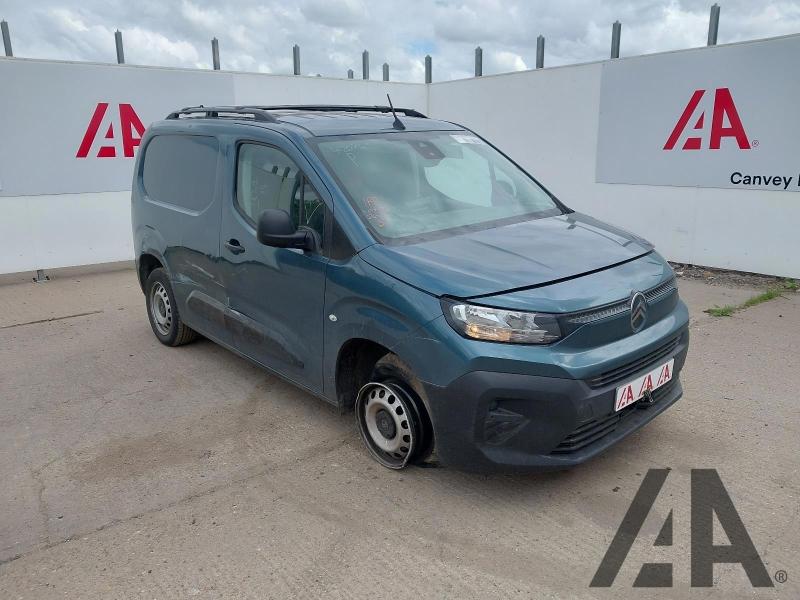 2024 CITROEN BERLINGO BLUEHDI ENTERPRISE M S/S 1499cc TURBO DIESEL MANUAL PANEL VAN