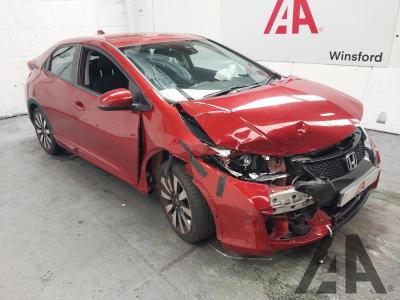 Image of 2016 HONDA CIVIC I-VTEC SE PLUS 1798cc PETROL AUTOMATIC 5 Speed 5 DOOR HATCHBACK