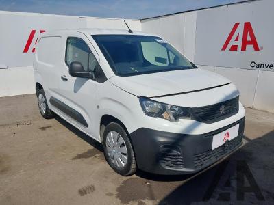 Image of 2020 PEUGEOT PARTNER BLUEHDI PROFESSIONAL L1 1499cc TURBO DIESEL MANUAL 4 DOOR PANEL VAN