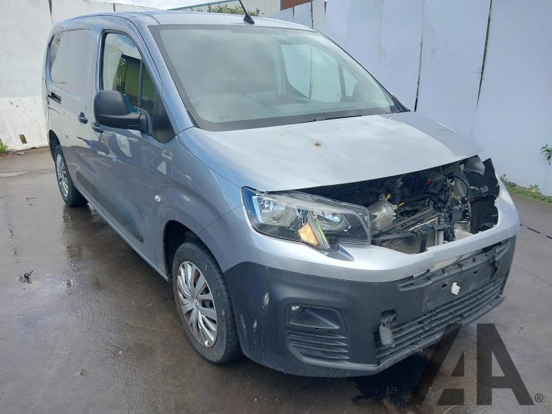 2021 PEUGEOT PARTNER BLUEHDI PROFESSIONAL L2 1499cc TURBO DIESEL MANUAL 2 DOOR PANEL VAN