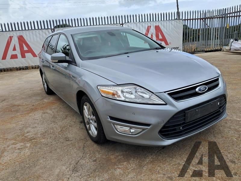 2012 FORD MONDEO ZETEC TDCI 1560cc TURBO DIESEL MANUAL 6 Speed 5 DOOR ESTATE