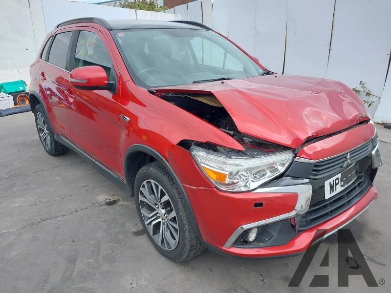 2018 MITSUBISHI ASX DI-D 4 1560cc TURBO DIESEL MANUAL 6 Speed 5 DOOR HATCHBACK