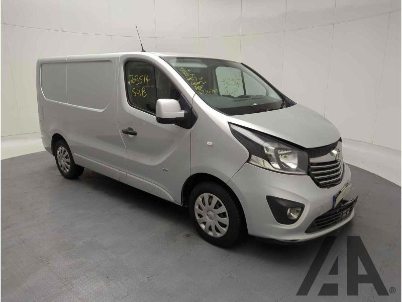 2015 VAUXHALL VIVARO 2700 L1H1 CDTI P/V SPORTIVE 1598cc TURBO DIESEL MANUAL 6 Speed PANEL VAN