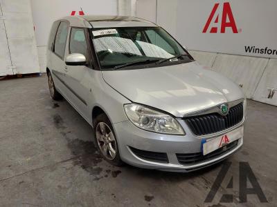 2013 SKODA ROOMSTER SE TDI CR 1598cc TURBO DIESEL MANUAL 5 Speed 5 DOOR MPV