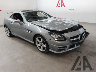 Image of 2014 MERCEDES SLK SLK250 CDI BLUEEFFICIENCY AMG 2143cc TURBO DIESEL AUTOMATIC 7 Speed 2 DOOR CONVERTIBLE