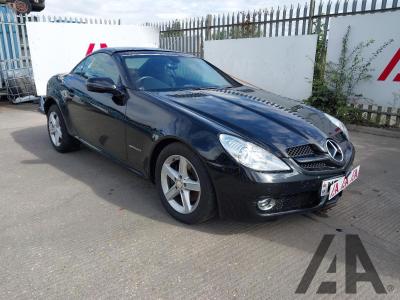 Image of 2011 MERCEDES SLK SLK200 KOMPRESSOR 1796cc SUPER PETROL AUTOMATIC 7 Speed 2 DOOR CONVERTIBLE