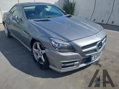 Image of 2014 MERCEDES SLK SLK250 CDI BLUEEFFICIENCY AMG 2143cc TURBO DIESEL AUTOMATIC 7 Speed 2 DOOR CONVERTIBLE