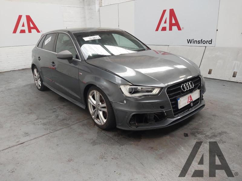 2014 AUDI A3 TDI S LINE 1968cc TURBO DIESEL MANUAL 6 Speed 5 DOOR HATCHBACK