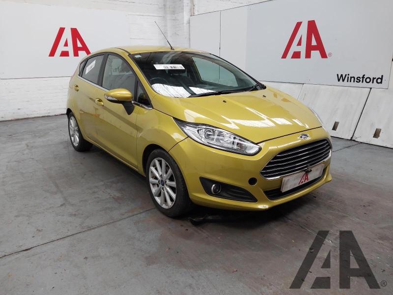 2015 FORD FIESTA TITANIUM TDCI 1499cc TURBO DIESEL MANUAL 5 Speed 5 DOOR HATCHBACK