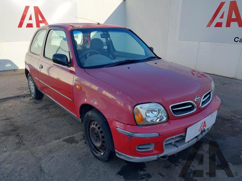 2002 NISSAN MICRA S 998cc PETROL MANUAL 5 Speed 3 DOOR HATCHBACK
