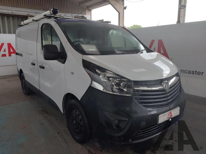 2018 VAUXHALL VIVARO L1H1 2900 CDTI S/S 1598cc TURBO DIESEL MANUAL 6 Speed PANEL VAN
