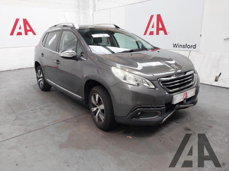 2015 PEUGEOT 2008 E-HDIURE 1560cc TURBO DIESEL MANUAL 5 Speed 5 DOOR HATCHBACK
