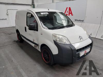 Image of 2011 CITROEN NEMO 660 LX HDI S/S 1248cc TURBO DIESEL MANUAL 5 Speed 4 DOOR PANEL VAN