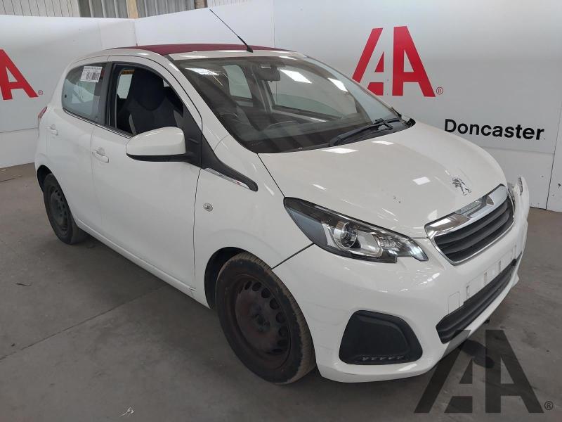 2016 PEUGEOT 108 ACTIVE TOP 998cc PETROL SEMI AUTO 5 Speed 5 DOOR HATCHBACK