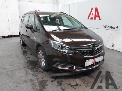 Image of 2017 VAUXHALL ZAFIRA TOURER DESIGN 1364cc TURBO PETROL AUTOMATIC 5 DOOR MPV