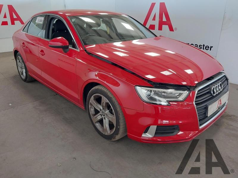 2018 AUDI A3 TFSI SPORT 1498cc TURBO PETROL MANUAL 4 DOOR SALOON