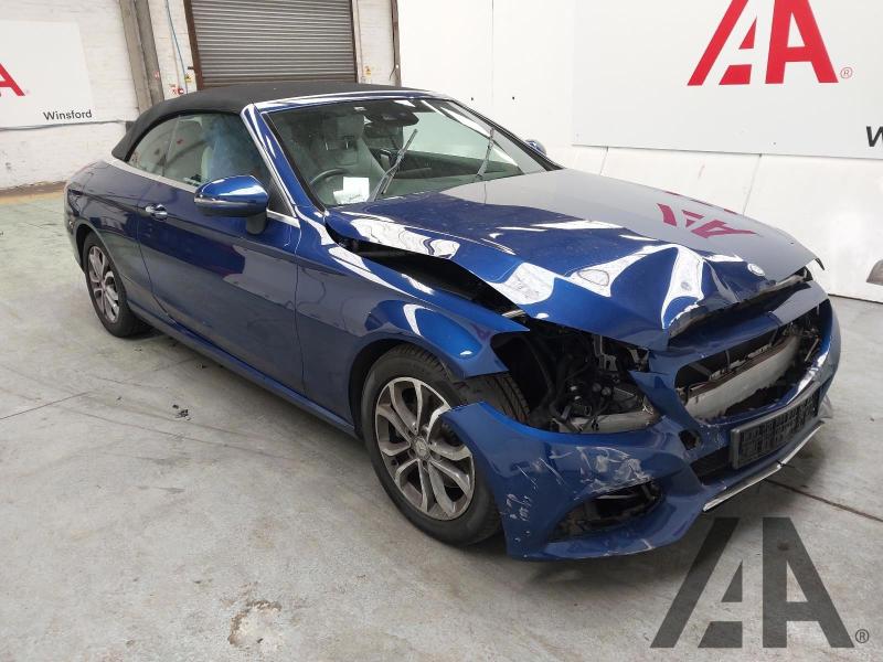 2017 MERCEDES C-CLASS C 250 D SPORT 2143cc TURBO DIESEL AUTOMATIC 2 DOOR CONVERTIBLE