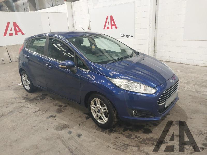 2014 FORD FIESTA ZETEC 1242cc PETROL MANUAL 5 Speed 5 DOOR HATCHBACK