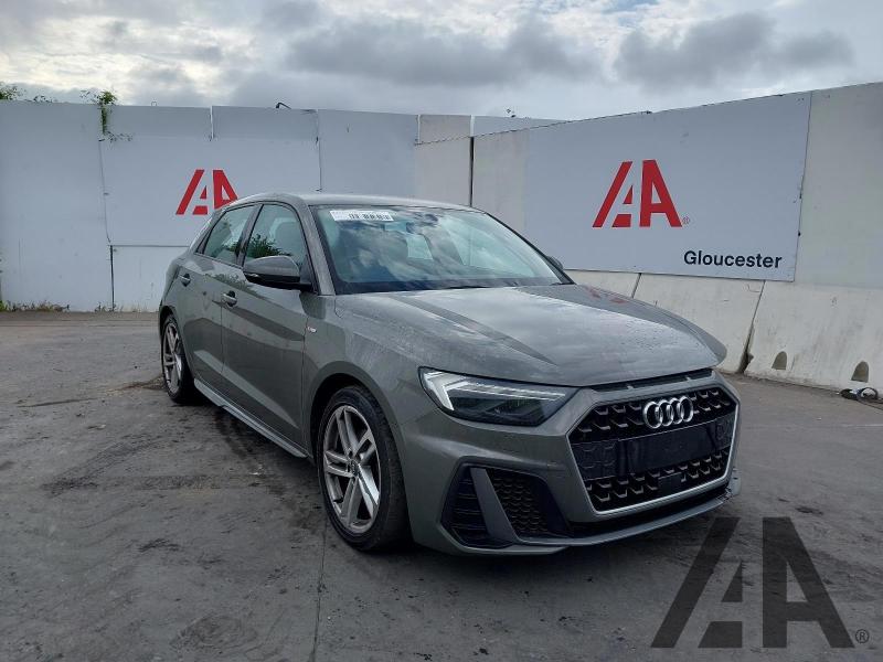 2019 AUDI A1 SPORTBACK TFSI S LINE 30 999cc TURBO PETROL MANUAL 5 DOOR HATCHBACK