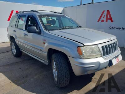 Image of 2004 JEEP GRAND CHEROKEE OVERLAND CRD 2685cc TURBO DIESEL AUTOMATIC 5 Speed 5 DOOR ESTATE