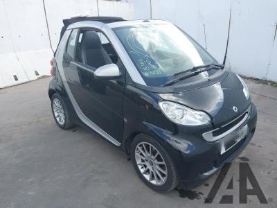 Image of 2012 SMART FORTWO CABRIO PASSION MHD 999cc PETROL AUTOMATIC 2 DOOR CONVERTIBLE